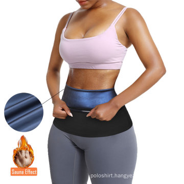 wholesale plus size women slimming sweat flat tummy slimming belt waist trainer custom neoprene shaper